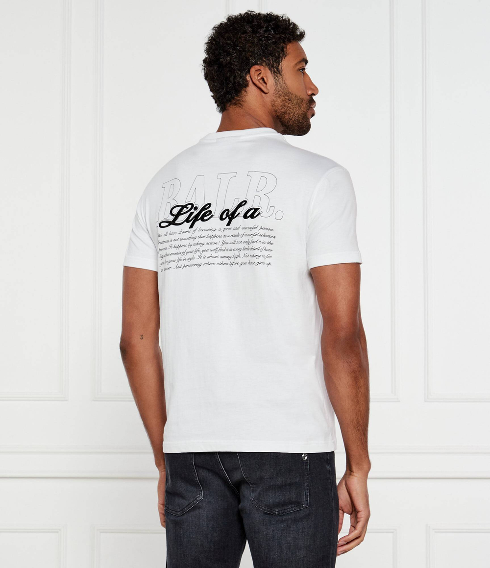 Футболка Script BALR. - белый(B1112.1286)