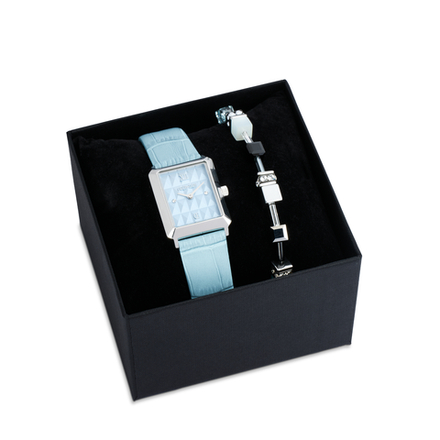 Набор часы и браслет Coeur de Lion Light Blue-Silver 7670/53-0741