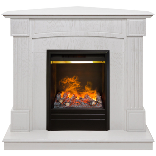 Каминокомплект Real Flame Andrea Corner WT с очагом 3D Olympic (угловой)