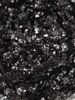 Хлопья - слюда 88302 Чёрный прозрачный глянец - для литья изделий и творчества