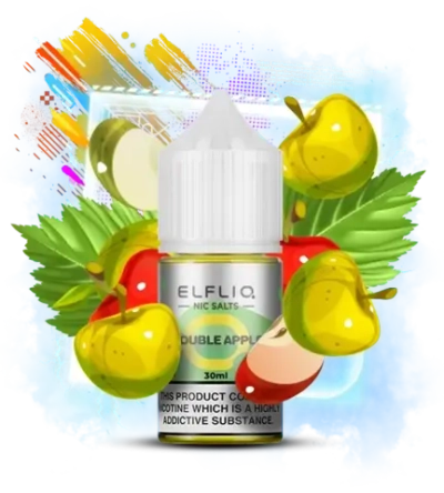 ElfLiq - Double Apple (5% nic, 30ml)