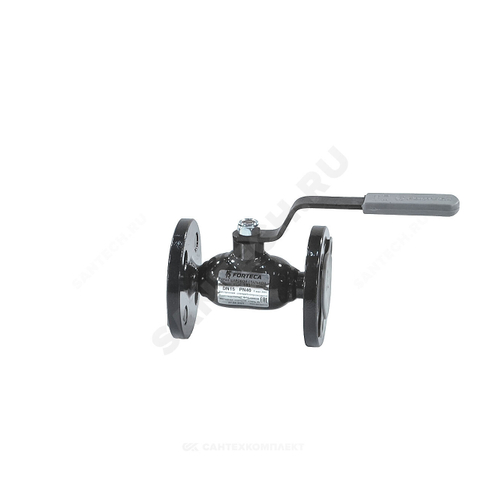 Кран шаровой сталь 11с67п Ду 65 Ру16 фл L=200мм FORTECA 183.1.065.016