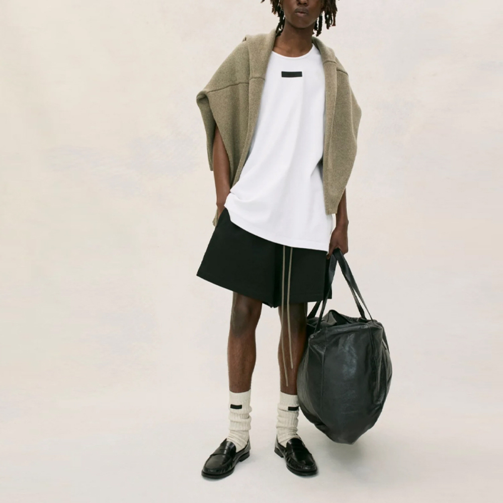 Шорты Fear of God Essentials SS24 Sweatshort /Black, 160SU242000F