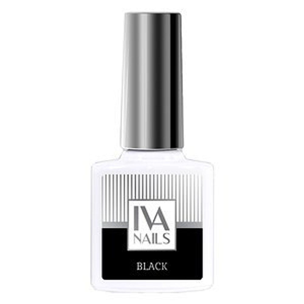 Гель-лак Black, IVA NAILS, 8мл.