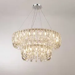 NW087-ф1000+600*H450(1200) CHROME (1) Люстра NW