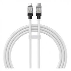 Кабель Baseus Coolplay Series Fast Charging Cable USB Type-C to Lightning 20W 2 м белый (CAKW000102)