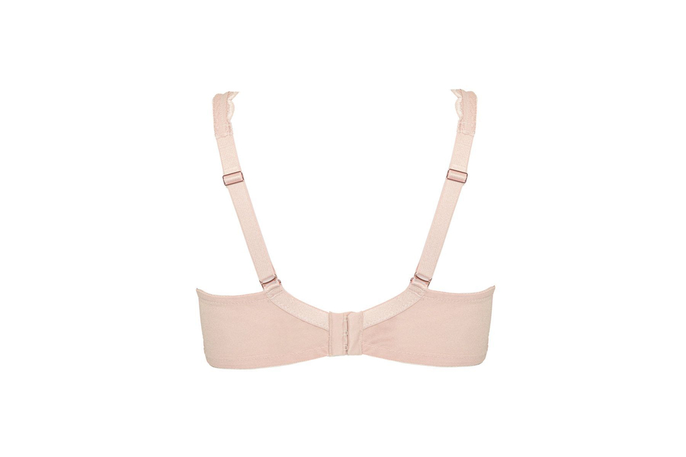 Телесный бюстгальтер-бралетт с мягкими чашками +size Chita (Размер: 75H) (Цвет: телесный)