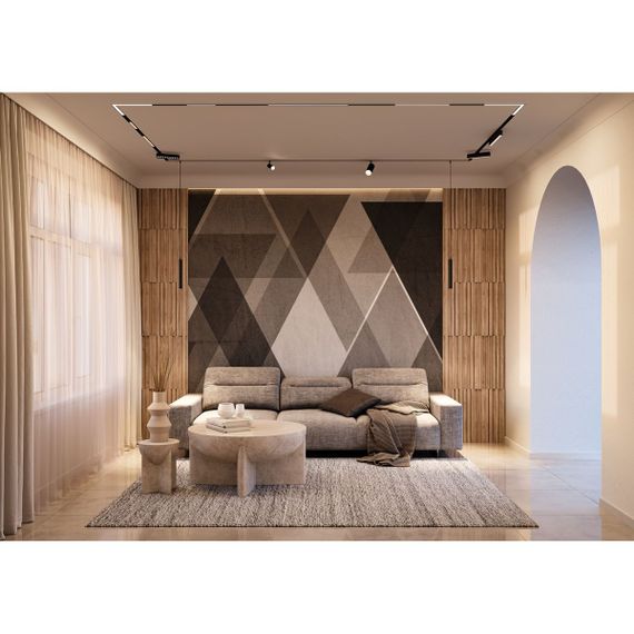 Трековый светодиодный светильник Denkirs Smart Linear DK8018-BK