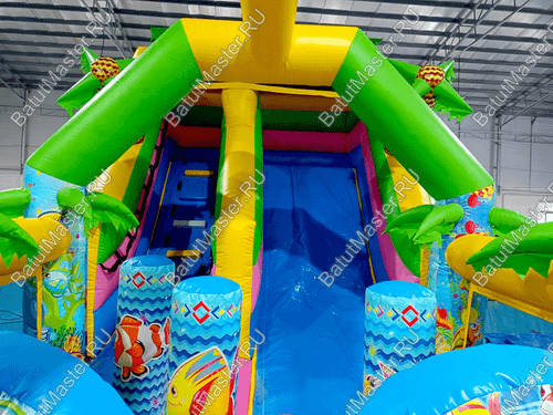 Батут "Волшебный океан", 8*4*5 м