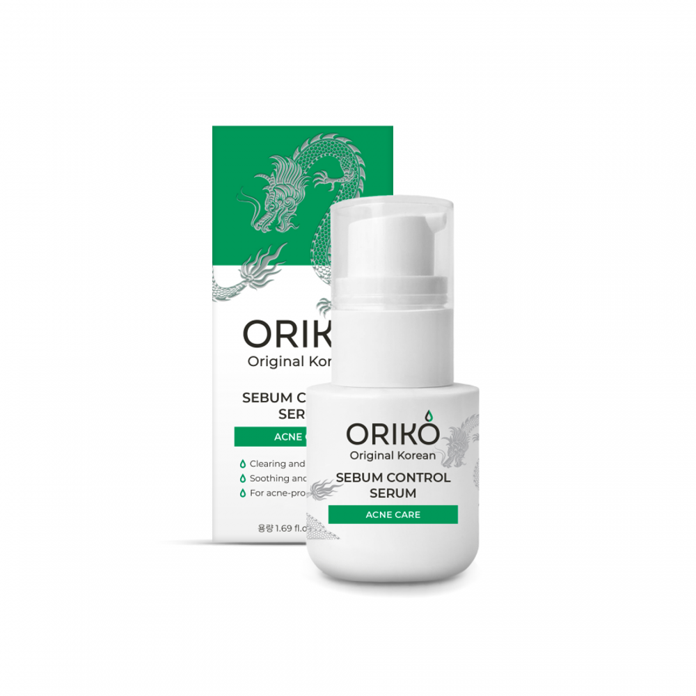 ORIKO Sebum Control Serum Acne Care Сыворотка для лица для проблемной кожи с кислотами 50мл