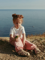 Брюки на резинке Mjölk Orange Cream