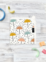 Двусторонний плед Mjölk Зонтики