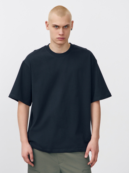 Футболка плотная (черный)