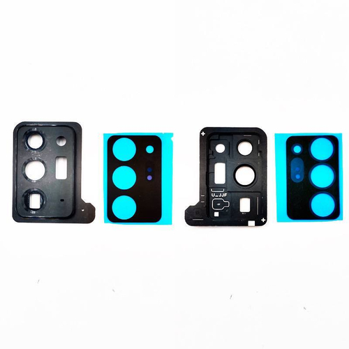 Стекло камеры Samsung Galaxy Note 20 Ultra (N985F) в сборе с рамкой Черный