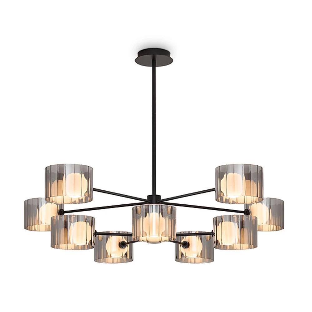 Люстра на штанге Freya FLIGHT FR5544CL-10B