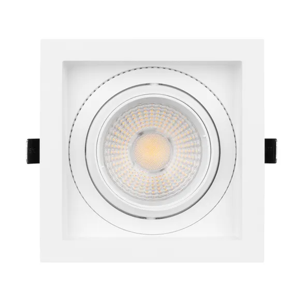 Светильник MS-VORTEX-BUILT-S140x140-30W Warm3000 (WH-WH, 50 deg, 230V) (Arlight, IP20 Металл, 5 лет) 057924