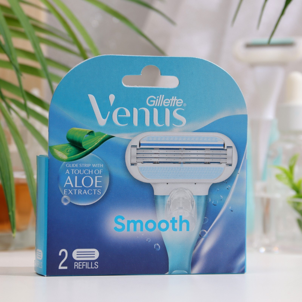 Кассета Venus Smooth 2шт.3лезв.