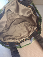 Гобеленовая сумка Лебеди (39х39х12)