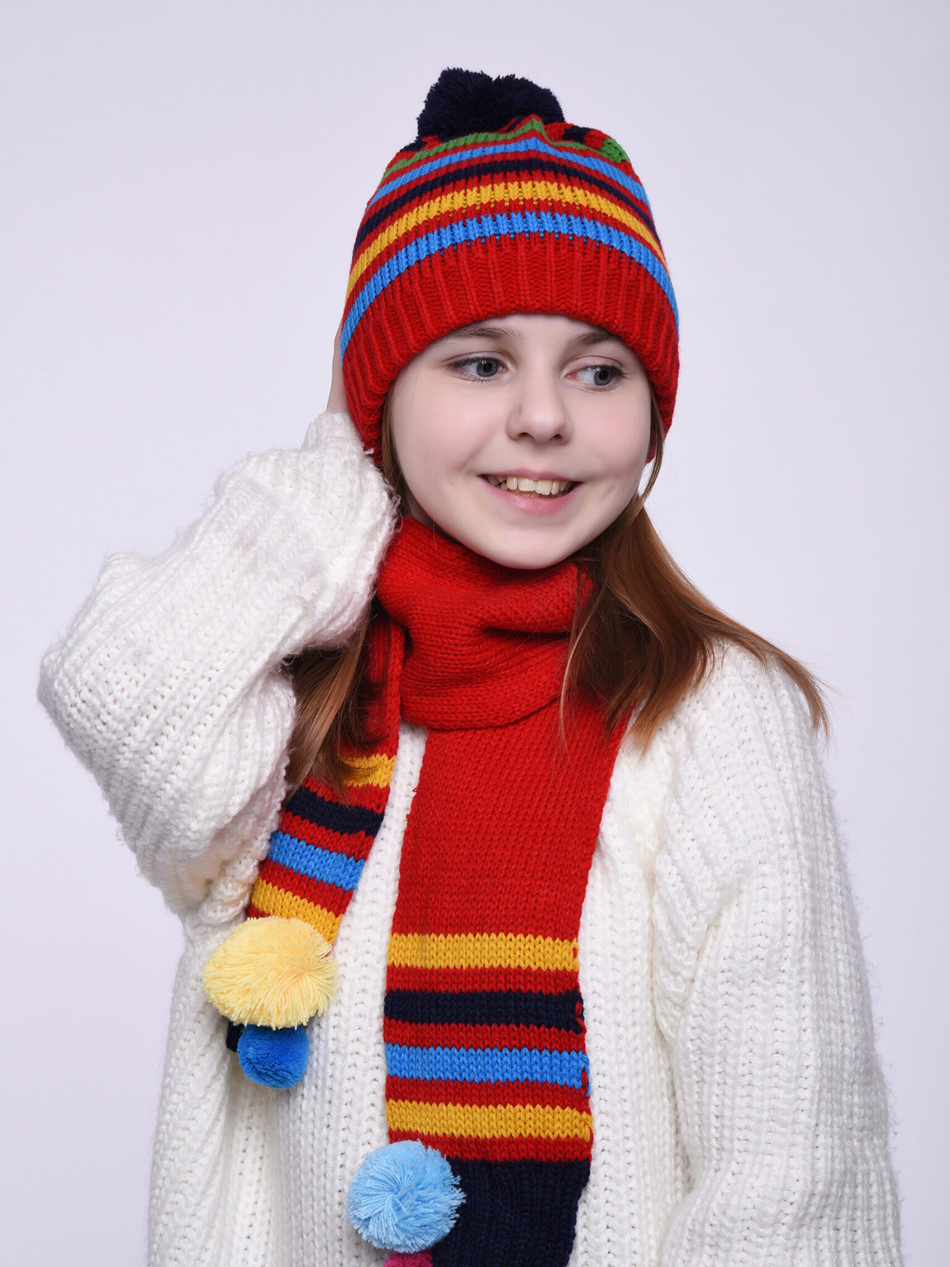 Комплект детский (Шапка+Шарф)