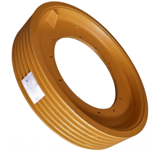 Канатоведущий шкив  Ø 560 мм канавки 6x10 мм V 35° W=115 мм для лебедки MF58