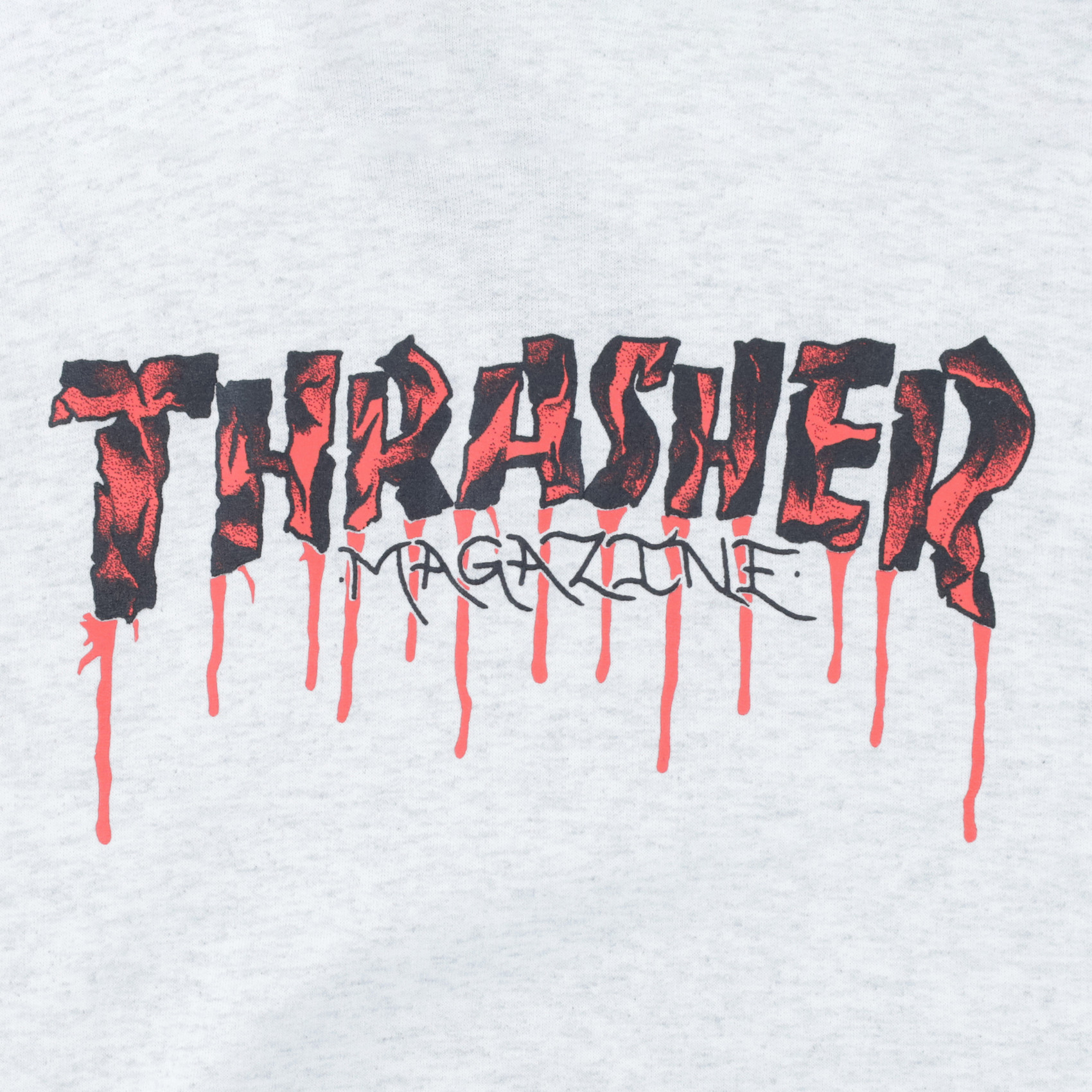 Худи Thrasher Blood Drip Hood (ash) артикул: - купить в магазине Дайс