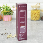 Мельница для специй 22см 2в1 2 независимых механизма алюм/пластик