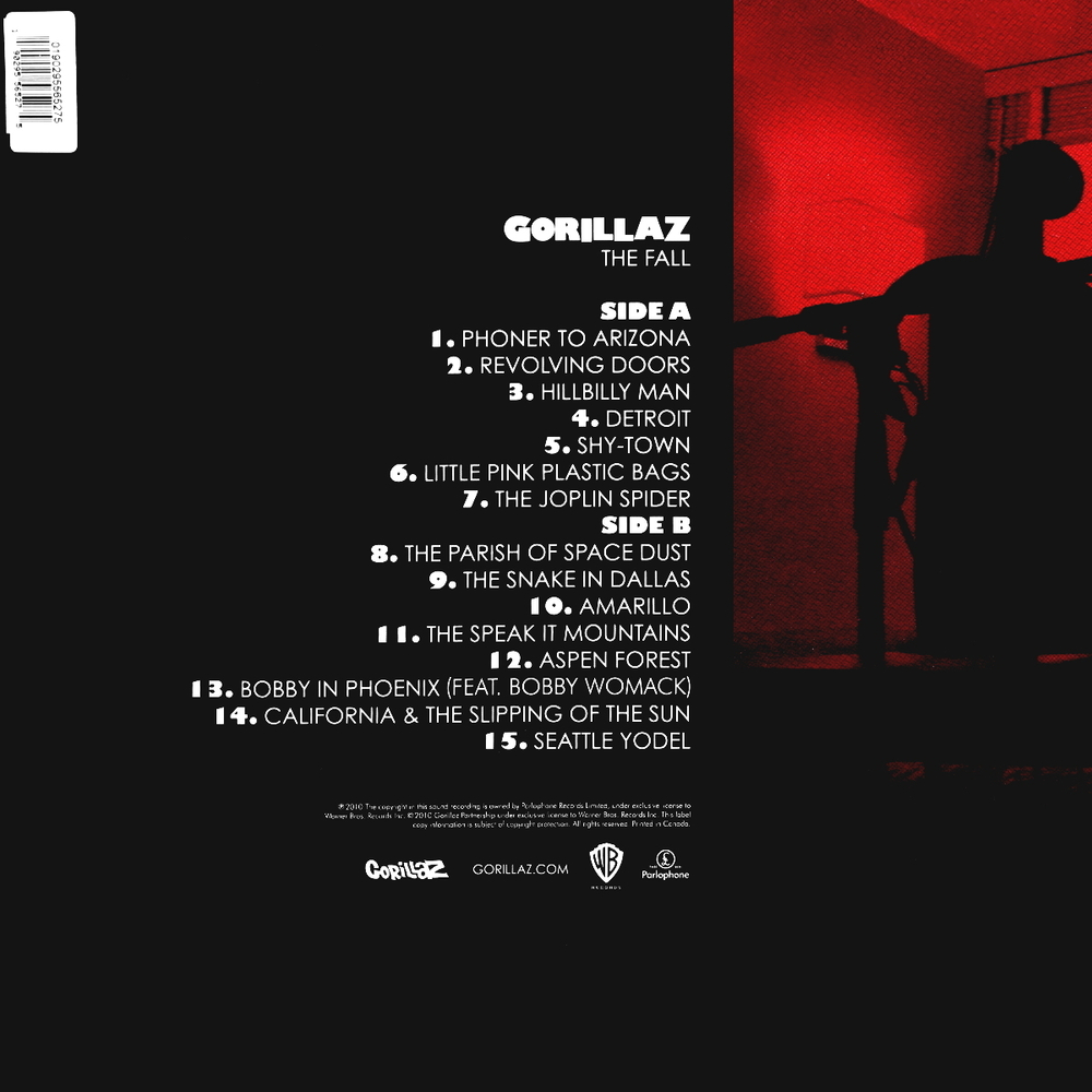 Gorillaz / The Fall (Coloured Vinyl)(LP)
