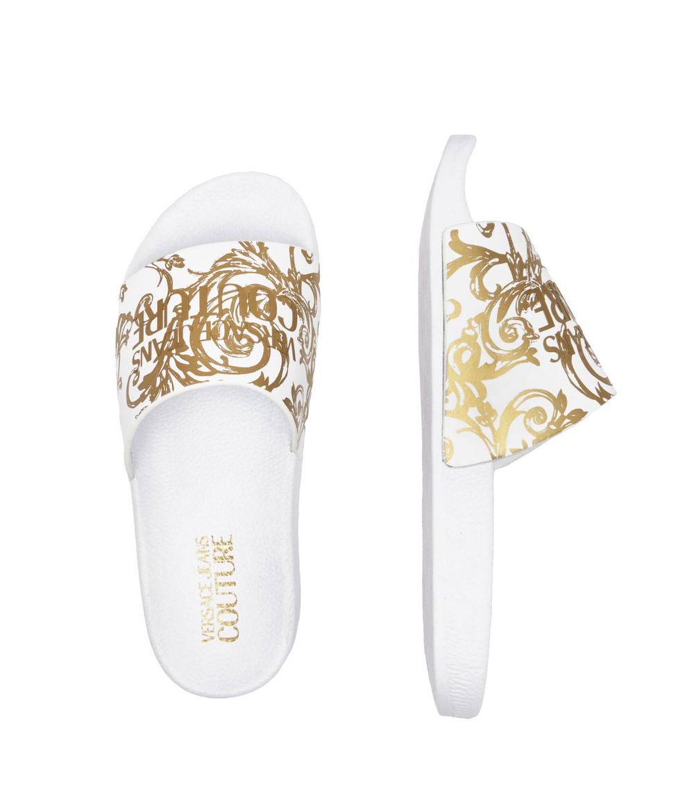 Шлепанцы Versace Jeans Couture - белый(76VA3SQ3ZS365)