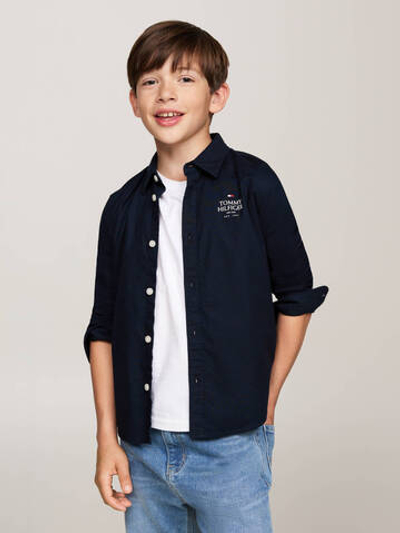 Рубашка Tommy Hilfiger - темно-синий(KB0KB09265)