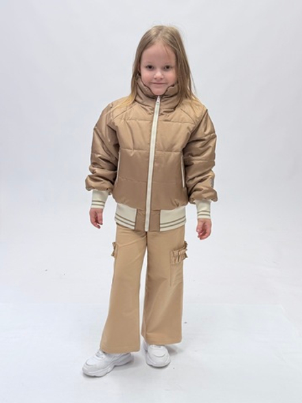 Куртка демисезонная для девочки 7-14 лет Милашка Сьюзи