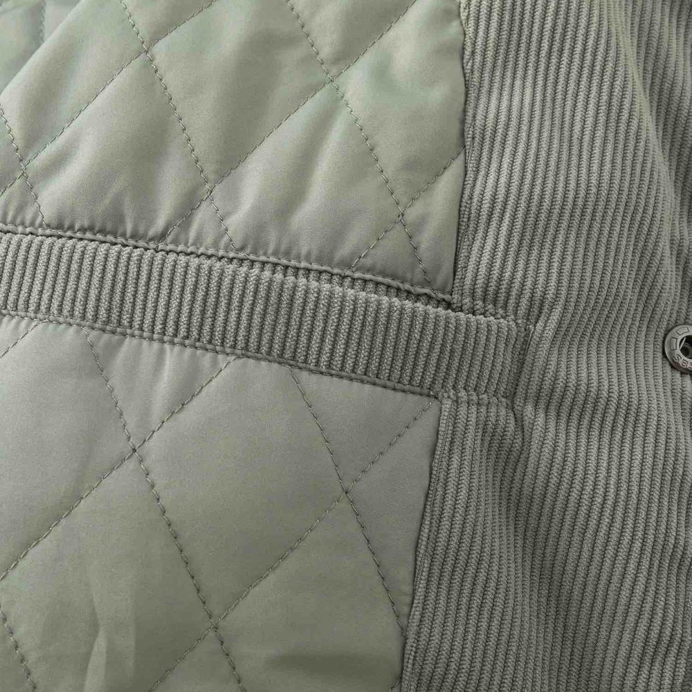 Куртка Ymkashix Puff Velvet пыльно-серая