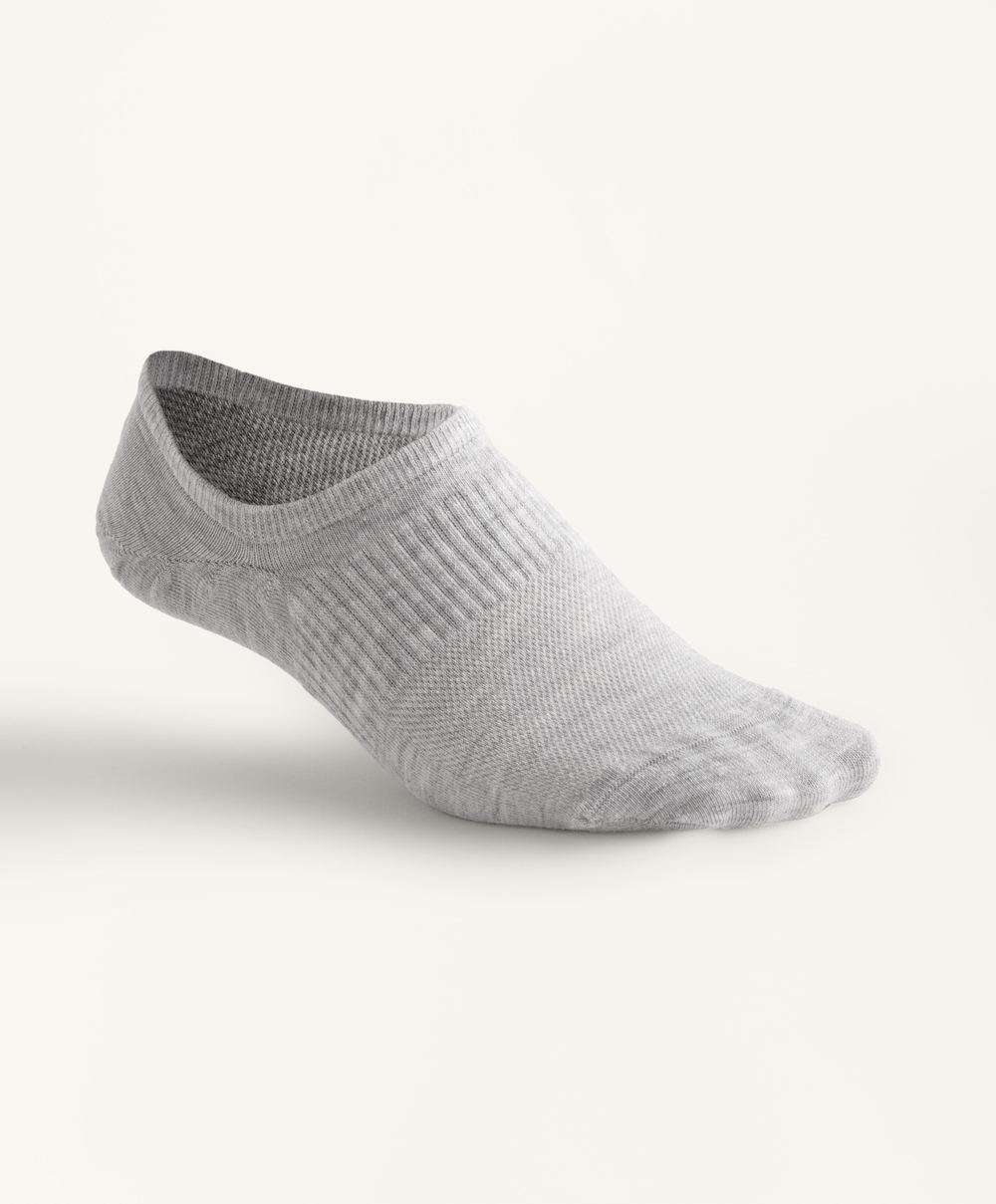 OYSHO Три пары высоких спортивных носков, светло-серый