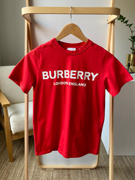 Новая хлопковая футболка Burberry, 158