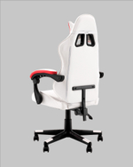 Кресло спортивное TopChairs Phantom бело-красный