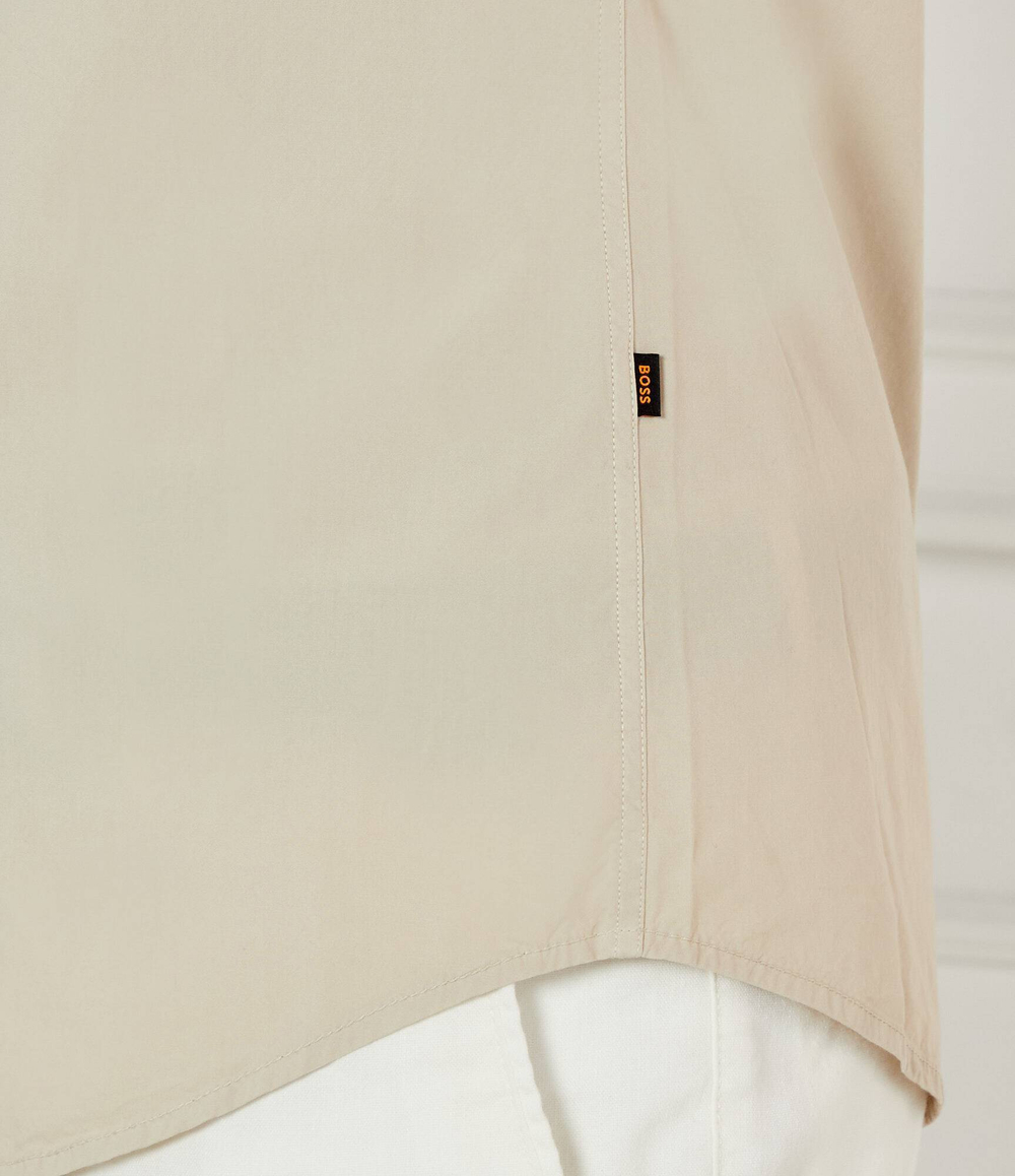 Рубашка Relegant_6-short_M BOSS ORANGE - бежевый(50537331)