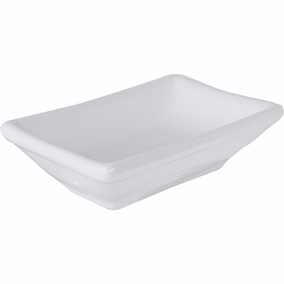 Белый прямоугольный соусник «Кунстверк» (объем 50 мл.) (Цвет: белый)