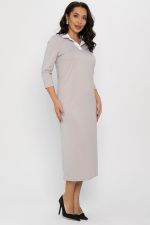 Платье Индиана (серое) П14612-10М LT Collection