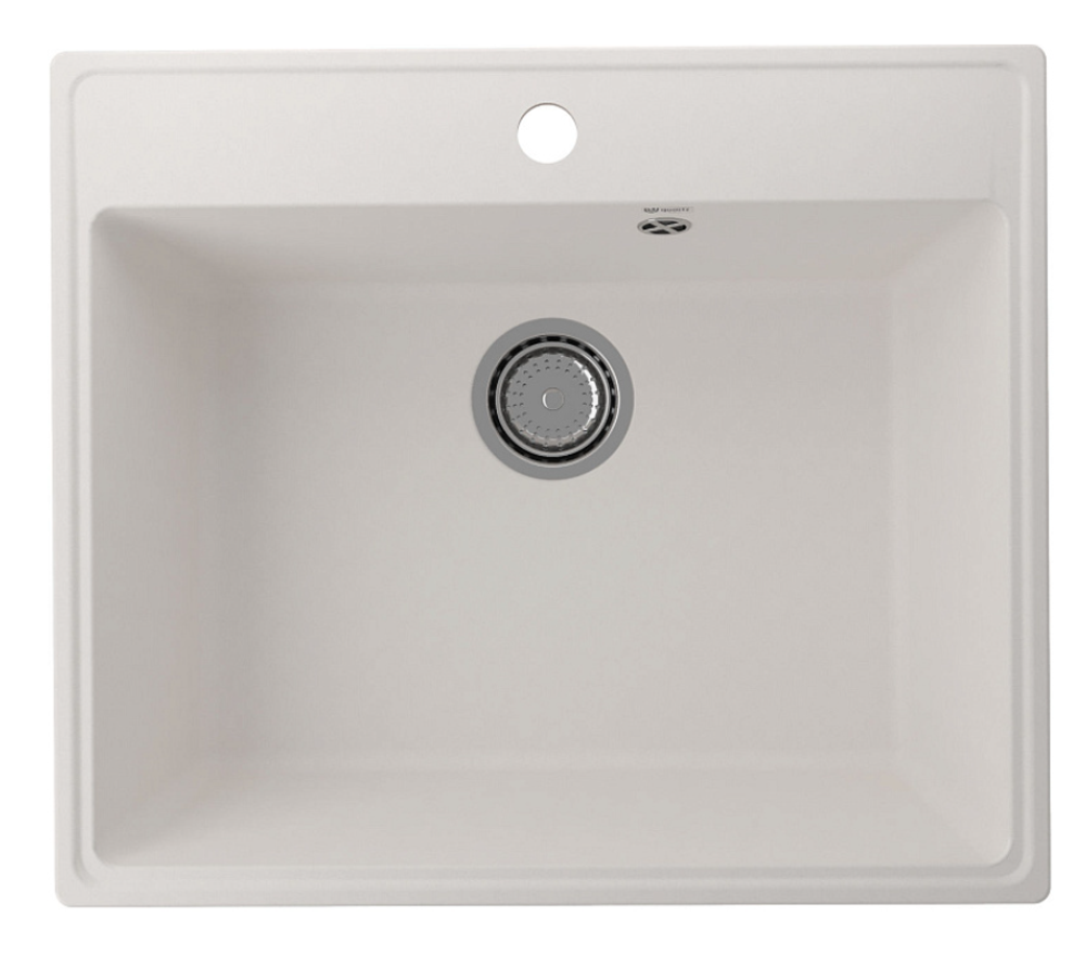 МОЙКА ULGRAN QUARTZ КВАДРАТНАЯ КВАРЦЕВАЯ 580*500 FORTE 580-01 ЖАСМИН