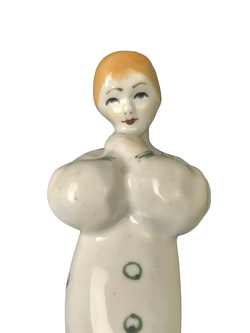 Фарфоровая статуэтка "Белорусская девушка" Артель "Прогресс"