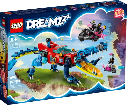 Конструктор LEGO DREAMZzz 71458 Крокодиловый автомобиль