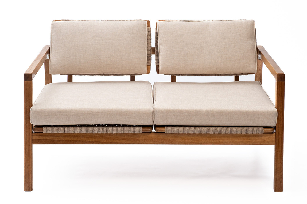 Диван из акации CALISTO 2-х местный