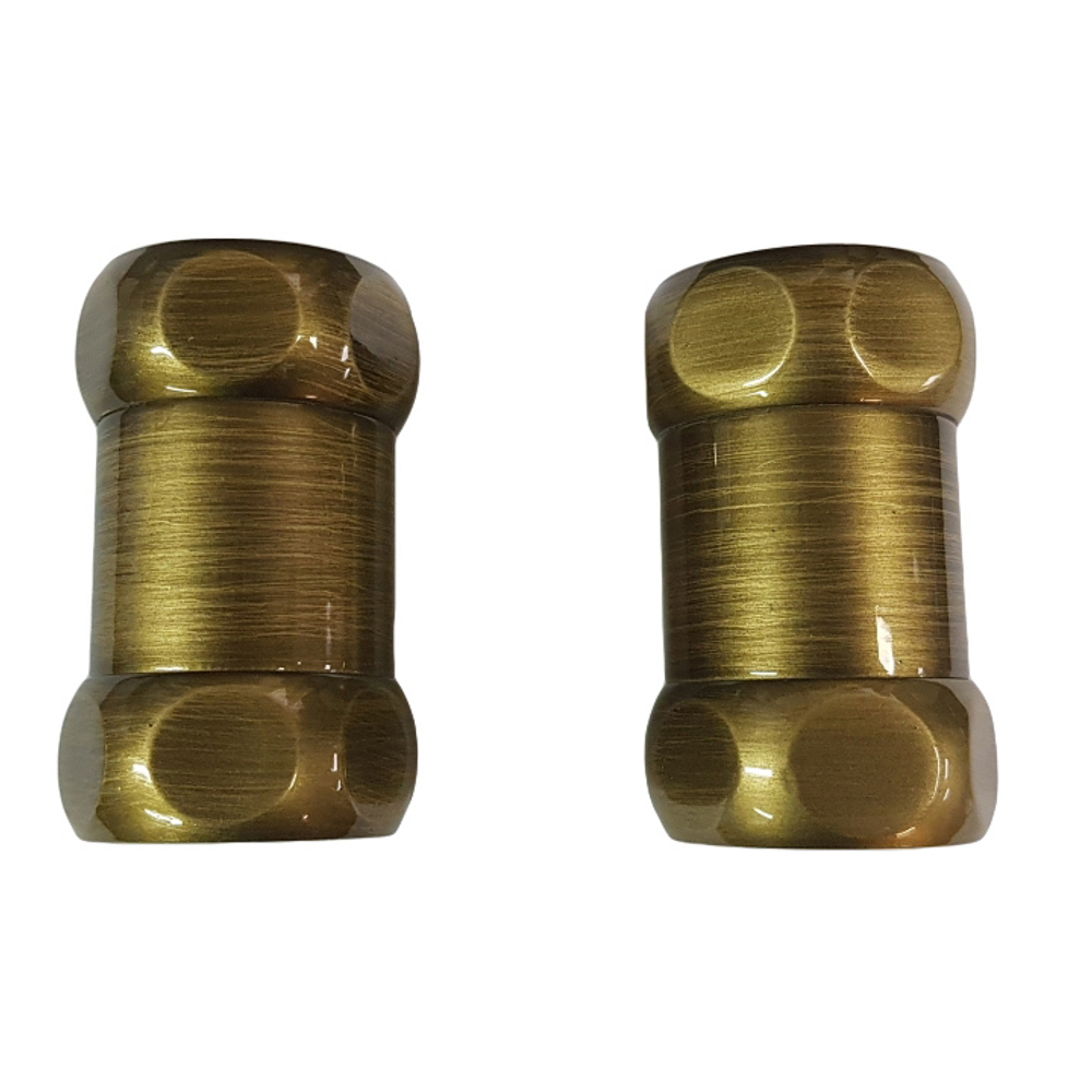 Американка для полотенцесушителя  прям 1" x 3/4"  г/г  730SCH1005 бронза, пар