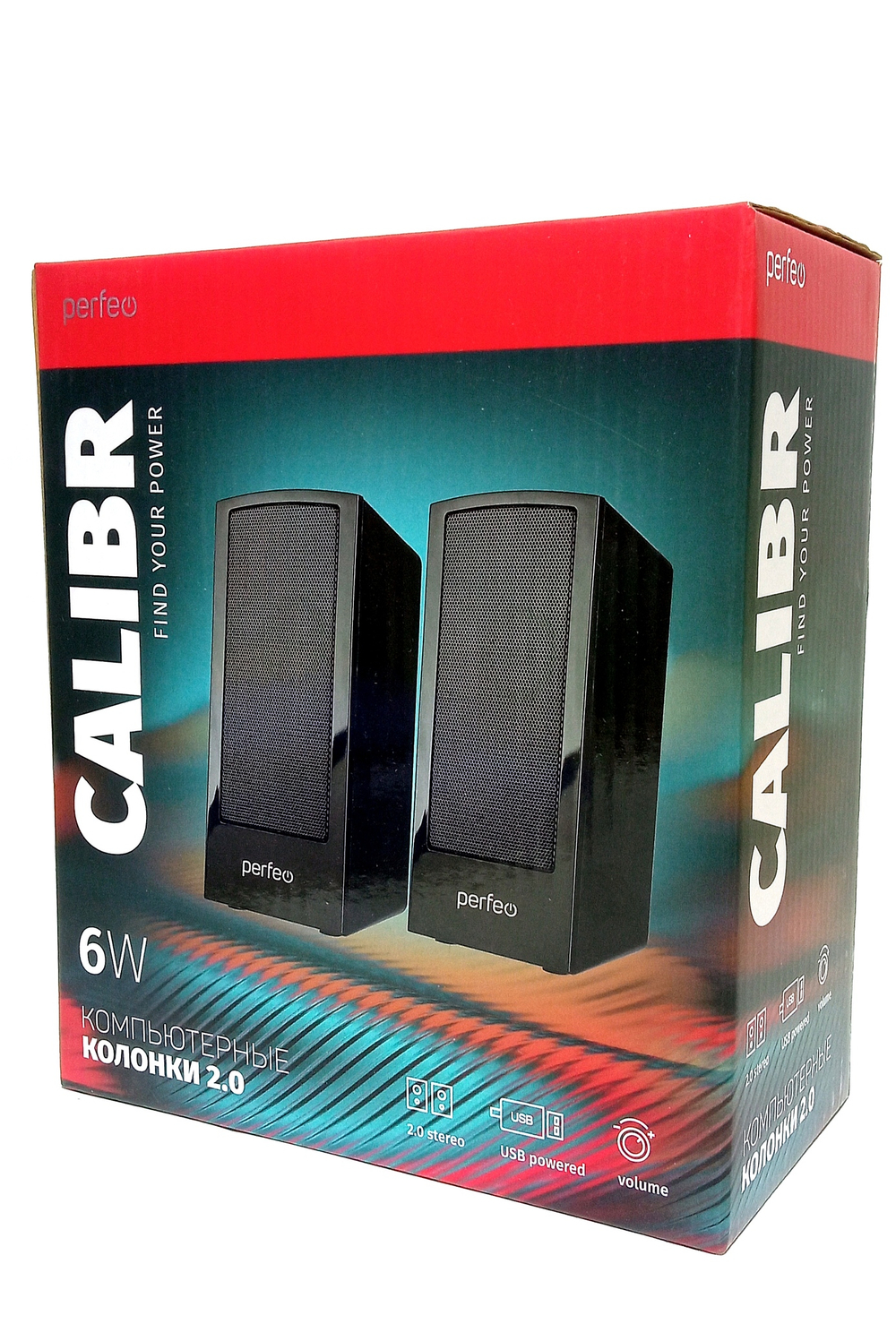 Акустика компьютерная 2.0 Perfeo CALIBR PF-A4426