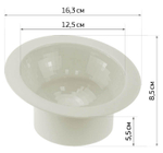 Миска для кормления животных СФЕРА 0,2 л М1808