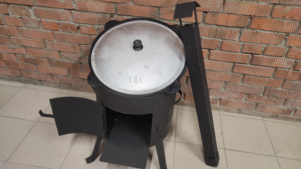 Чугунный казан на 16 литров