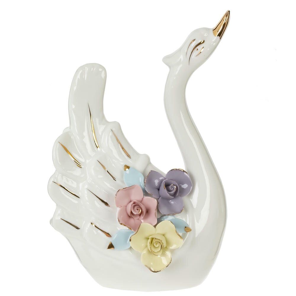 GAEM Набор из 2-х фигурок декоративных "Лебедь", L12 W6 H19 см