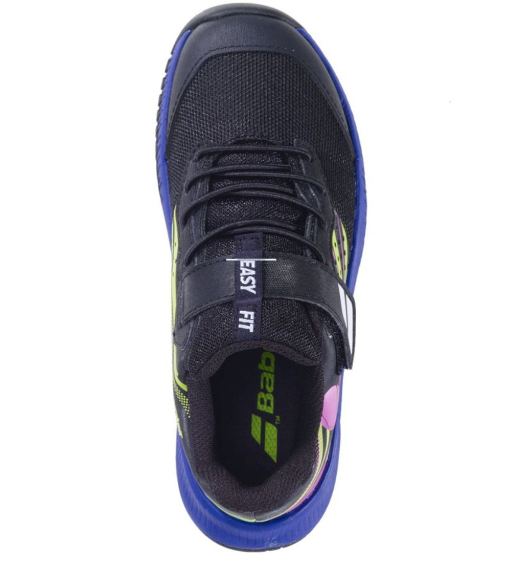 Детские теннисные кроссовки Babolat Pulsion Kid All Court - black/dark blue
