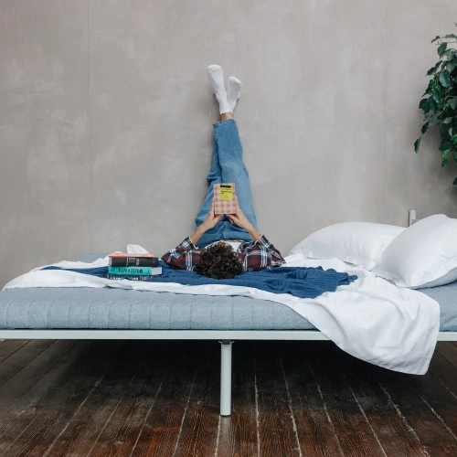 Матрас-топпер BuySimple, 8,5 см, средняя жесткость, беспружинный