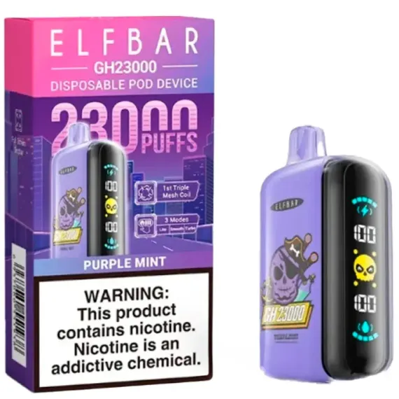 Elf Bar GH23000 - Purple Mint (5% nic)