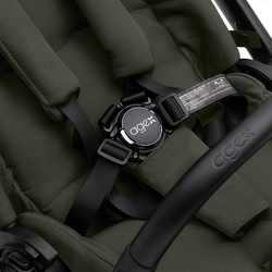 Коляска Agex Prima Pro 3 в 1 с автокреслом i-Team Black APF664 Green (Зеленый)